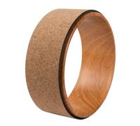 PEPLAYTAL Anneau Liège Naturel pour Yoga Roue de Massage et Étirement du Dos Outil Dentraînement pour Modeler Renforcer Muscles