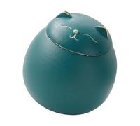 PEPLAYTAL Boîte à Thé Céramique Hermétique Maneki Neko Pot de Rangement pour Thé Isolant Air et Conservant la Fraîcheur Facile à Nettoyer et Transportable