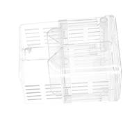 PEPLAYTAL Boîte Élevage pour Aquarium avec Isolation Pneumatique Incubateur De Reproduction pour Poissons Agressifs Et Blessés Séparateur pour Guppys Et Crevettes Design Compact Et