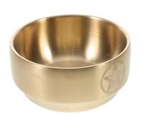 PEPLAYTAL Bol Rituel Décoration Triple Lune Bassin Phase Étoile Bol Porte-parfum Cérémonie Wicca