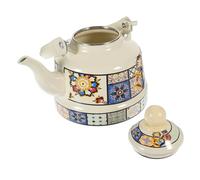 PEPLAYTAL Bouilloire Émaillée Avec Poignée Bouilloire à Eau Pour Cuisinière Rétro Pour Thé Vrac