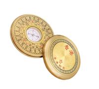PEPLAYTAL Boussole Feng Shui Alliage Chinoise Portable Circulaire pour Randonnée Camping et Survie Outil de Navigation Multi Fonction pour Activités Extérieures
