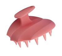 PEPLAYTAL Brosse de Massage pour Silicone Exfoliante et Démêlante pour Soins Érgonomique et pour Démangeaisons et Pellicules Rose