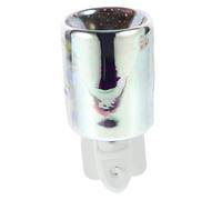 PEPLAYTAL Brûleur de Cire Verre pour Parfum Lampe à Fragrance sans Fumée Chauffe-Cire à Brancher pour Maison Bureau Spa et Décoration Intérieure