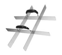 PEPLAYTAL Cake Divider Stainless Steel Brownie Slicer With Handle For Even Cake Tiramisu And Bread Portions Kitchen Baking Tool For Precise Cutting And Uniform Slices