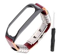 PEPLAYTAL Clasp Watch Strap Noir pour Montre Touch Accessoire de Remplacement Élégant Durable pour Poignet