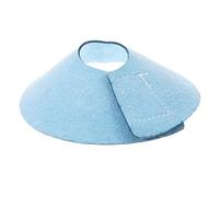 PEPLAYTAL Collier Anti-Oiseaux en Cuir Microfibre Cône De Protection pour Perroquet Taille m Bleu des Blessures Fournitures pour Animaux De Compagnie Accessoires pour Oiseaux