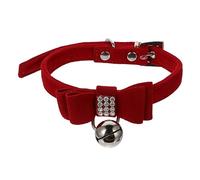 PEPLAYTAL Collier pour Animaux Réglable avec Rhinestones Et Nœud pour Et Chiens Accessoire Adorable pour Vie