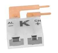 PEPLAYTAL Connecteur Thermocouple Plastique Type K à Angle Droit Adaptateur Câble Résistant Haute Température pour Mesure Stable sur Circuit Imprimé