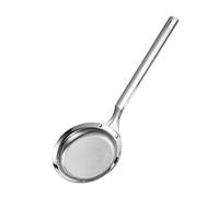 PEPLAYTAL Cuillère Filtrante Inox à Long Manche pour Filtre Huile et Résidus Écumoire Brûlure pour Cuisine et Fondue Sécurisé et Confortable
