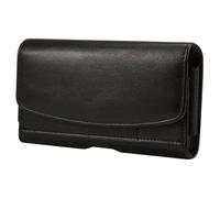 PEPLAYTAL Étui Ceinture Portable Cuir PU Résistant pour Téléphone Pochette avec Boucle pour Hommes et Femmes Extérieur
