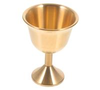 PEPLAYTAL Gobelet Laiton Vintage Multi-usage pour Coupe à Vin et Spiritueux Tasse Légère et pour Bouddhiste