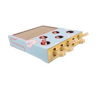 PEPLAYTAL Griffoir pour Chat Carton à Gratter pour Prévenir Rayures Accessoire de Jeu pour Intérieur