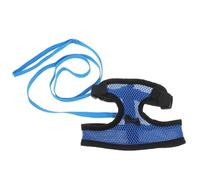 PEPLAYTAL Harnais Respirant pour Poulets avec Laisse Élastique Réglable Confortable et Gilet Maille pour Poules Canards et Volatiles Accessoire Pratique pour Promenades Couleur Aléatoire