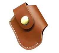 PEPLAYTAL Housse Cuir Résistante pour Briquet Étui Portable et Protection Pratique pour Cadeau pour Hommes Adapté Aux Déplacements Extérieur