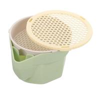 PEPLAYTAL Jardinière Hydroponique Pratique pour Chat Boîte de Plantation d'herbe à Chat sans Sol Design Contenant Respirant Facile à Entretenir