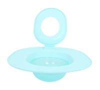 PEPLAYTAL Kit De Toilette Réutilisable pour Chat : Adaptateur De Toilettes avec Bac d'apprentissage Lavable - Transformez Vos Toilettes Habituelles en Litière pour Chat - Outil De