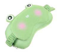 PEPLAYTAL Masque de Sommeil Mignon avec Coussin Doux pour Cou Support Tête Confortable pour Voyage Avion Voiture ou Train pour Adultes et Garçon Fille
