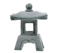 PEPLAYTAL Miniature Kiosque de Jardin Pierre Style Classique Décoration Micro Paysage pour Bonsaï et Aquarium Accessoire de Jardin Zen Élégant et Stable