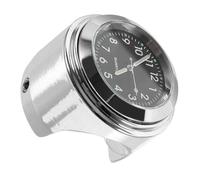 PEPLAYTAL Montre Guidon Alliage Aluminium Horloge Étanche et Antipoussière avec Thermomètre Intégré Horloge de Remplacement pour et Design Minimaliste