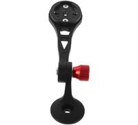 PEPLAYTAL Mountain Bike Computer Mount Aluminum Alloy Lightweight Adjustable Screw Bicycle GPS Holder Stable Front Bracket Compatible with Road and Mountain Bikes