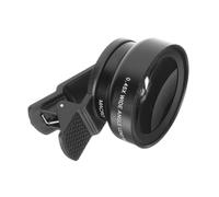 PEPLAYTAL Objectif Smartphone Clip HD Lentille Grand Angle Macro Compatible Téléphone Portable et Facile à Utiliser