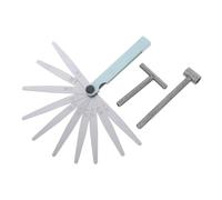 PEPLAYTAL Outil de Réglage de Soupape T-handle Robuste avec Jauge Épaisseur pour Mesure Précise des Jeux Portable pour Entretien Moteur
