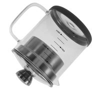 PEPLAYTAL Passoire Fine pour Lait de Soja Pot Filtrant Inox pour Cuisine Carafe à Thé avec Filtre Micron Récipient Multifonction pour Jus et Infusions