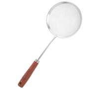 PEPLAYTAL Passoire Inox à Mailles Fines Cuillère Écumoire Multi Usage Légère pour Cuisine Maison et Professionnelle Résistance et Finition Polie