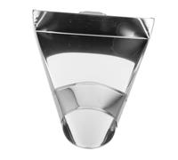 PEPLAYTAL Pelle Acier pour Pop-Corn et Frites Outil Polyvalent de Service avec Poignée Ergonomique Cuillère de Dosage Confortable pour Cuisine et Snacks
