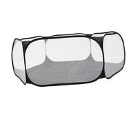 PEPLAYTAL Petite Clôture Pliable pour Animaux Enclos Respirant Et Multifonctionnel pour Chats Et Petits Animaux pour Intérieur Et Extérieur Design Pratique Et Sécurisé