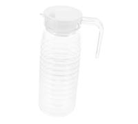 PEPLAYTAL Pichet à Boisson Transparent PC Résistant Cruche Eau sans Couvercle Verseuse pour Jus et Boissons Froides Maison et Hôtel