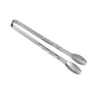 PEPLAYTAL Pince à Glaçons Acier Inoxydable Résistante et Légère Clip de Cuisine Multifonction pour Sucre Barbecue et Salade Outil Sécurisé pour Manipulation Daliments et Glaçons