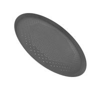 PEPLAYTAL Plaque de Cuisson Ronde Alliage Aluminium Perforée Poêle Antiadhésive Polyvalente pour Pizza Gâteau et Cuisson Au Four à