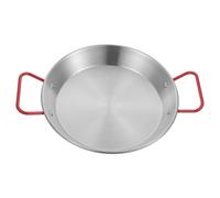 PEPLAYTAL Poêle à Acier Inoxydable Fond Plat Antiadhésif pour Poulet Frit et Pâtes Italiennes Ustensile de Cuisine Pratique pour Maison et Restaurant