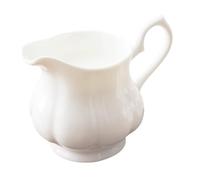 PEPLAYTAL Pot à Lait Porcelaine Fine Crémier Céramique Européen pour Thé de Laprès Midi et Facile à Nettoyer pour Maison et Café