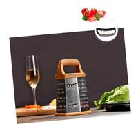 PEPLAYTAL Râpe Multifonction Faces Acier Inoxydable pour Découpe Pomme de Terre et Légumes Outil Pratique pour Trancher Hacher et Râper Efficacement