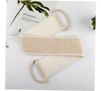 PEPLAYTAL Serviette Exfoliante pour Dos Bande de Gommage Corporel avec Poignée Confortable pour Hommes et Femmes Nettoyage Peau Sèche et Revitalisation Lors