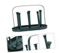 PEPLAYTAL Support Égouttoir à Tasses Créatif avec Plateau Porte Gobelets Inversé Ventilé pour Organisateur de Cuisine Rangement Compact et Hygiénique des Mugs et Bouteilles Gain de Place