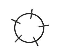 PEPLAYTAL Support Wok Fonte Antidérapant Fonte pour Cuisinière à Gaz Anneau Robuste et Rouille Répartiteur de Chaleur pour Cuisson et Sécurisée