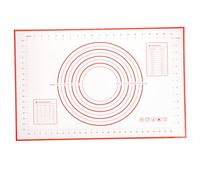 PEPLAYTAL Tapis de Pâtisserie Silicone Antiadhésif avec Échelle Tapis de Cuisson et Pétrissage pour Pâte à Pizza et Fondant Facile à Nettoyer et Ranger Couleur Aléatoire Couleur Aléatoire