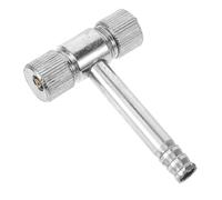 PEPLAYTAL Tête de Gonflage Double Rapide pour Compresseur Raccord Pneumatique pour Pneus de et Électrique Outil Compact pour Réparation et Gonflage Rapide