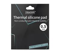 PEPOYO AI Pad Thermique 14,8 W/MK, 120x120x0.5mm,Thermal Pad en Silicone pour dissipateur Thermique/GPU/CPU/LED (0.5mm)