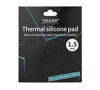 PEPOYO AI Pad Thermique 14,8 W/MK, 120x120x1.5mm,Thermal Pad en Silicone pour dissipateur Thermique/GPU/CPU/LED (1.5mm)