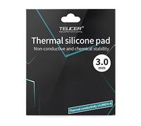 PEPOYO AI Pad Thermique 14,8 W/MK, 120x120x3mm,Thermal Pad en Silicone pour dissipateur Thermique/GPU/CPU/LED (3mm)