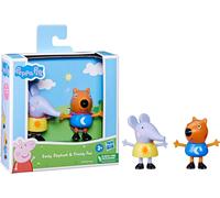 Peppa Cochon Figurine Boîte 2 Caractères 7cm Emily Elephant et Freddy Renard