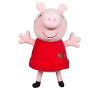 Peppa Pig – Peluche Peppa robe rouge – Écologique, matériaux 100% recyclés – 07356