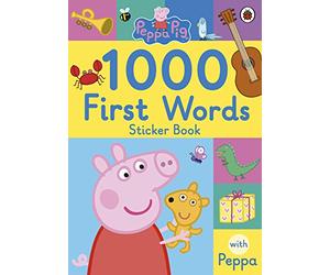 Peppa Pig: 1000 First Words Sticker Book