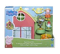 Peppa Pig abri de Jardin de Peppa Jouet préscolaire ; Comprend 1 Figurine, 5 Accessoires, poignée de Transport ; à partir de 3 Ans