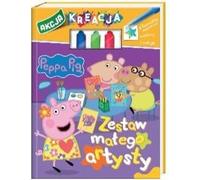 Peppa Pig. Action Creation 1e partie - Le coffret du petit artiste - (Buch auf Polnisch)